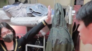 My roommate thought I went to the wrong dorm because I was dressed as a woman in the dorm. [Chaochao