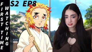 EPISODE 1 Entertainment District Arc // Demon Slayer Reaction (S2 Ep8)