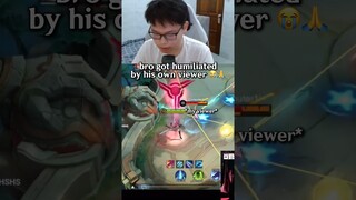 bro got humiliated by his own viewer 😭🙏
