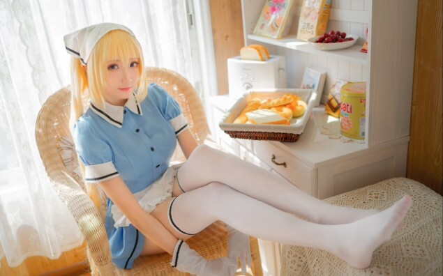 [koleksi cos] Nona saudari cosplay dan melatih pelayan kafe Hinata Kaho, tolong beri saya alamat kaf