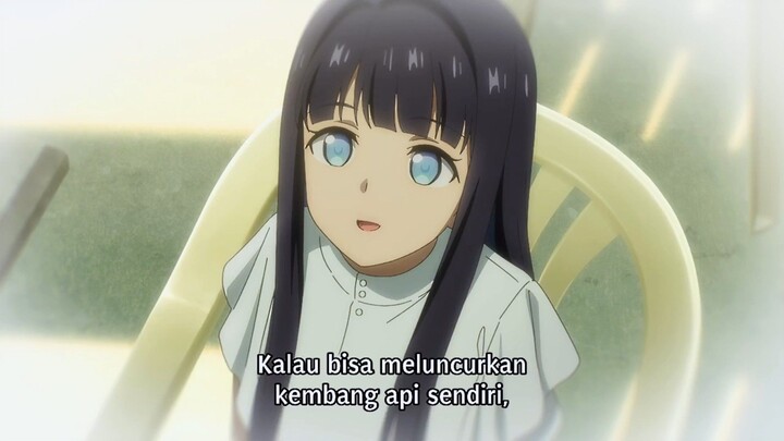 Toumei na Yoru ni Kakeru Kimi to, Me ni Mienai Koi wo Shita. episode 9 Sub Indo