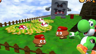 Super Mario 64 DS HD 150 Stars COURSE 2 Whomps Fortress