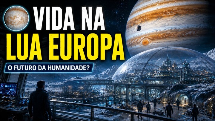 COMO SERIA A VIDA NA LUA EUROPA