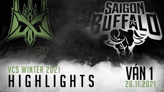 Highlights LX vs SGB [Ván 1][VCS Mùa Đông 2021][Tuần 2 - 26.11.2021]