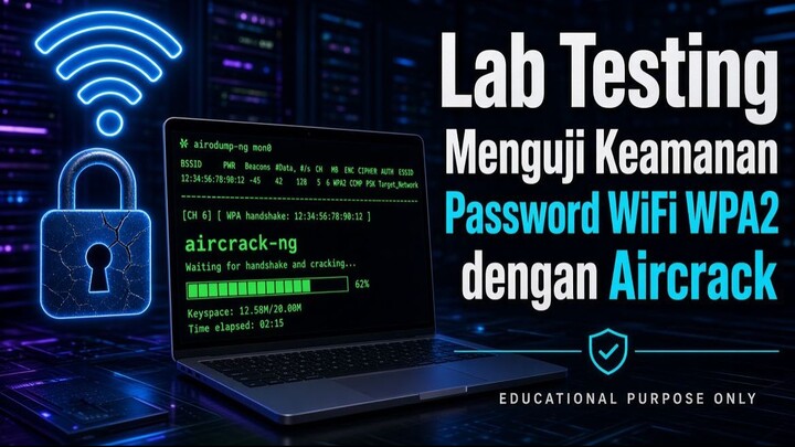 1. Tes Jebol Password WiFi WPA2