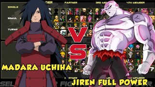 Madara VS Jiren - Full Fight (Mugen) 1080P HD 60 FPS