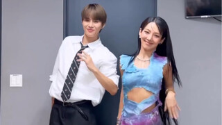 สัดส่วนหัวต่อตัวที่ยอดเยี่ยมมาก🤤 ชิงอวี่ × ฮโยยอน ชาเลนจ์ภาพ