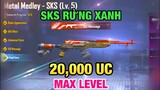 [PUBG Mobile] Đập Hòm SKS RỪNG XANH | Tốn 20K UC Để Max Level | T98