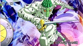 JOJO stand-in inventory, samurai sword boy