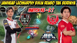 MATCH KE 2 ALTER EGO VS BTR ! ALTER EGO MENGAMUK PANGGUNG PUN MULAI MEMANAS