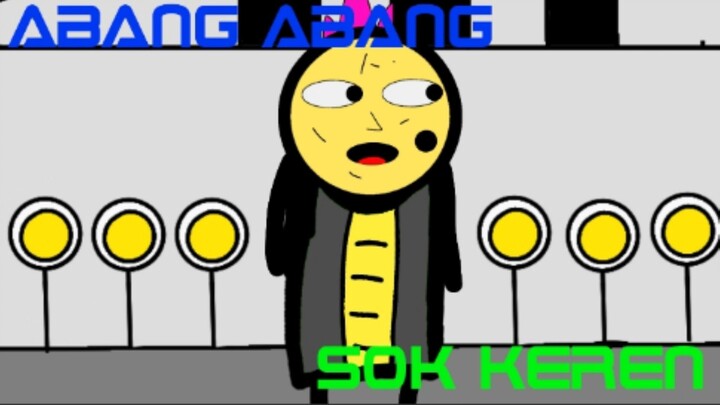 Abang abangan sok keren