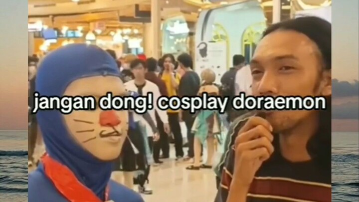 Cosplay doraemon