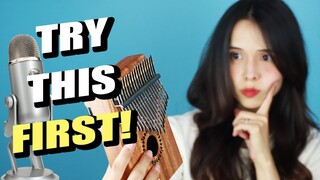 TRY THIS SUPER EASY STEP! SIMPLE TWEAK for BETTER AUDIO when recording Kalimba covers