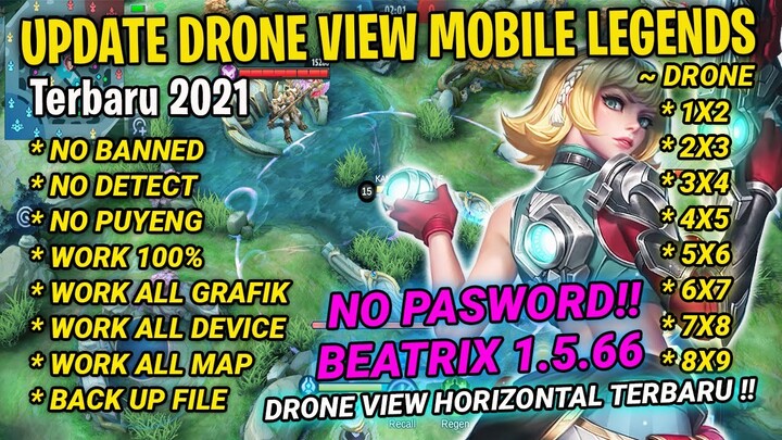 DRONE VIEW MOBILE LEGENDS TERBARU 2021 - TERBARU BEATRIX!!