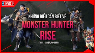 Những điều cần biết trước khi chơi MONSTER HUNTER RISE