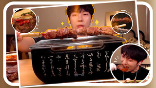 SIO eating broadcast—Mutton skewers and beers