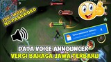 Data Script Voice Announcer Bahasa Jawa Patch Jjk || File Tambahan Ml Lite Terbaru.