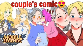 MOBILE LEGENDS COUPLE'S COMIC😍|TRIBUTE TO MLBB COMIC? 🥺