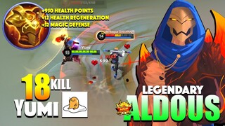 Radiant Armor for Aldous after Update?! | Former Top 1 Global Aldous Gameplay By Yumi ~ MLBB