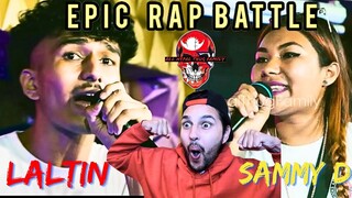 Reacting to LALTIN vs SAMMY D REAL G | ANTF New Jam up Rap Battle | NEXT LEVEL | VIRAL LADY RAPPER