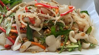 cách làm.gỏi chôm chôm sụn rong biển.món gỏi chay thanh mát.