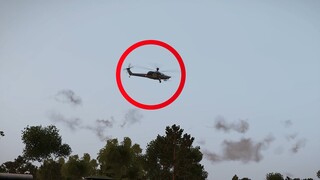 Russian Mi-28 Attack Helicopter shot down by Bri'ish Starstreak [Totally Realistic ARMA 3 MilSim]