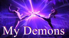 Pertarungan seru Okarun vs Jiji (Evil Eye) | My Demons by Starset | DanDaDan S2/Season 2 [AMV]