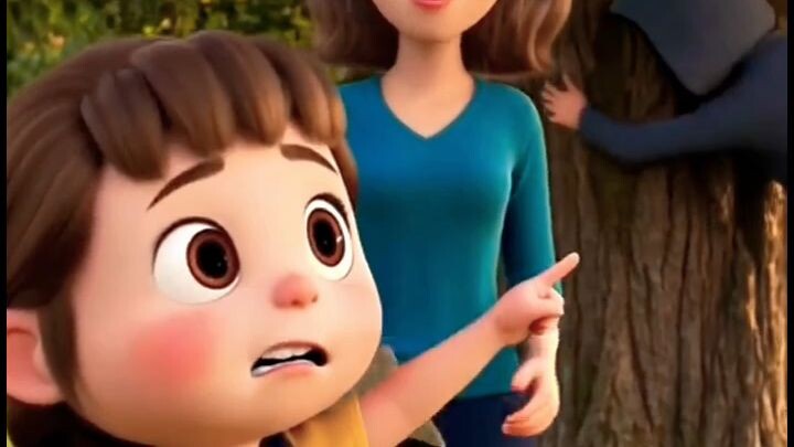 ⭐ Stranger Following Mom & Kids Through Park! 😱🆘 | Slow English Listening Practice #Shorts