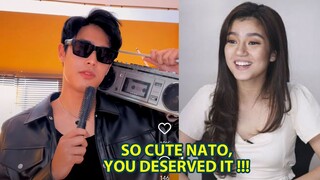BELLE MARIANO REACTION SA BAGONG ENDORSEMENT NI DONNY NA BELO | PROUD AND GIRLFRIEND NI NATO !