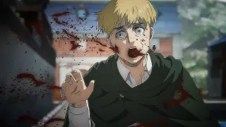 Samuel shoots Armin and Connie fights back | Attack on Titan - The Final Season Part 2 - EP 26