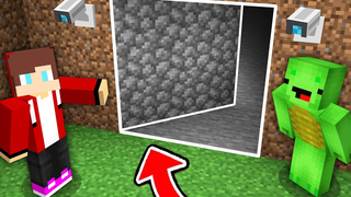 สิ่งที่อยู่ภายในประตูลับของ Mikey และ JJ ใน Minecraft Challenge! (ไมเซ็น มาเซียน มิเซน)