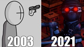 Evolution of Madness Combat Games [2003-2021]