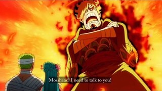 Sanji is jealous from zoro one piece episode 1079