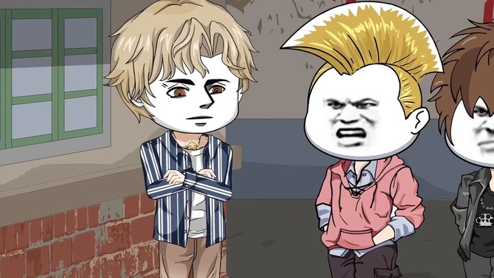 It was Chinese New Year, but I asked my subordinates to come to my house to mess things up.
