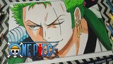 Drawing Roronoa Zoro | One Piece