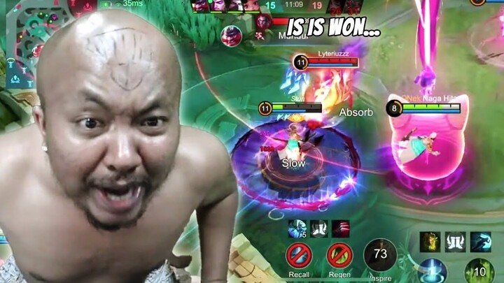 PINICIUS WON HINA !!! ANGELA JANGAN NGETROLL JANGNAM !!!