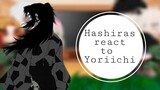 Hashira's react to Yoriichi tsugikuni | ⚠️manga spoilers⚠️| GC | Demon slayer