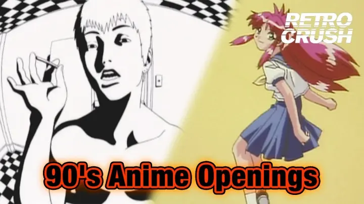 The BEST of 90's Anime Openings | Retro Anime Rewind