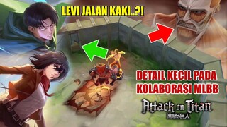 GILA EFEK SKINNYA..!! EREN KURUNG LAWANNYA DIPULAU PARADIS..?! | MLBB × Attack On Titan Collab Skins