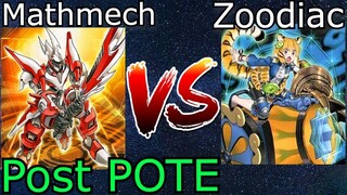 MathMech Vs Zoodiac Post POTE Yu-Gi-Oh! 2022