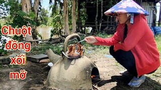 Món Ăn Dân Dã Chuột Đồng Xối Mỡ Đậm Chất Miền Tây #vợchồngmiềntâytv