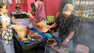 AMPUN CUMA SERIBUAN || RATUSAN TUSUK AMBLAS SEKALI JUAL !!! sate Madura Bu lipa - KULINER GRESIK