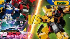 Metal Cardbot 5 Robot VS Dexter