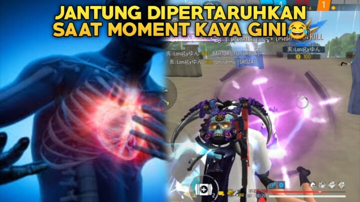 Moment Dimana Jantung Dipertaruhkan Saat Moment Tegang Kaya Gini😂 - Free Fire Gameplay