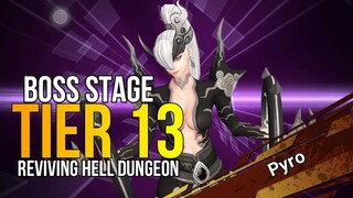 KOF Allstar: Pyro Boss Tier 13 ( Red Element )
