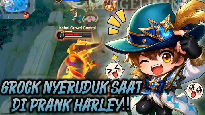 SAMPE NYERUDUK GITU PAS KENA PRANK SI GROCK🤣🤣 - MLBB EXE