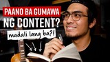 PAANO GUMAWA ng CONTENT sa YouTube? BASIC Content and WORKFLOW Guide!
