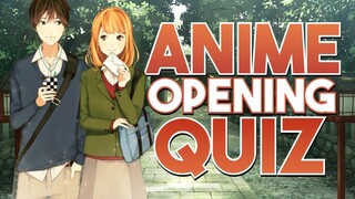 ANIME OPENING QUIZ - 20 Openings from SHOUJO Anime