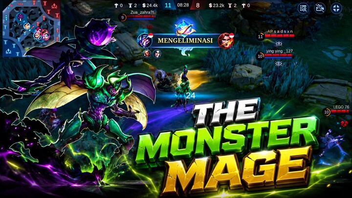 Walaupun Zhask Sudah Tewas Tapi Monsternya Tetap bisa Bertarung | MLBB MOBILE LEGEND