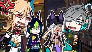 after Alhaitham and Kaveh's arguement 😨 [GENSHIN IMPACT Gacha Club]